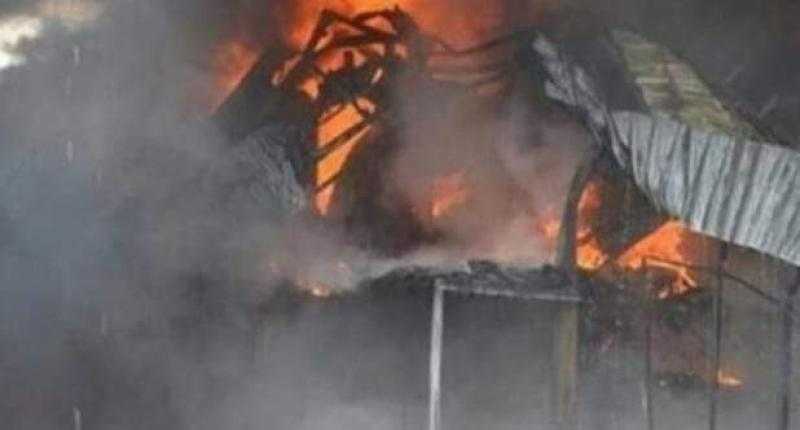 إخماد حريق داخل شقة سكنية بمصر القديمة