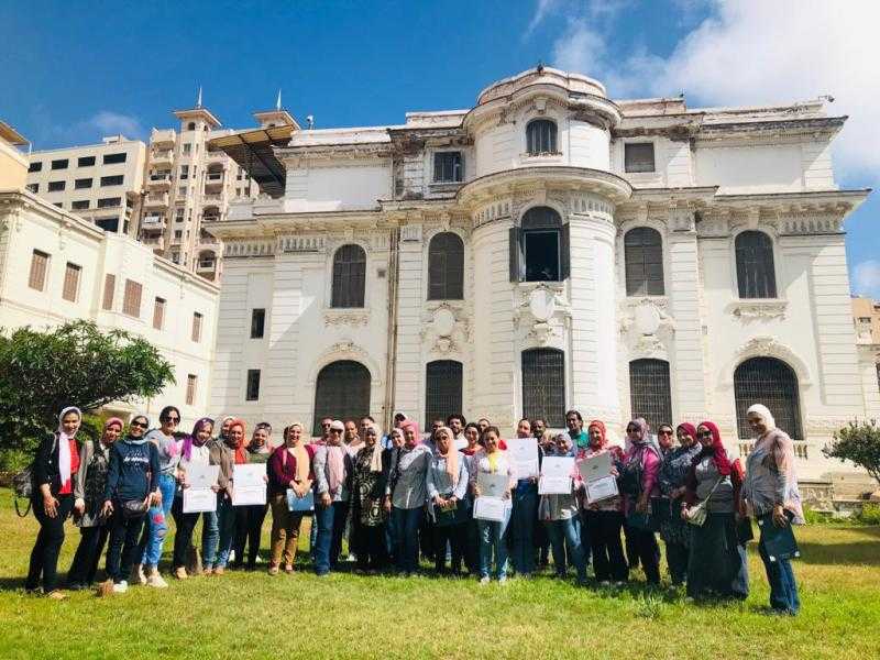 تدريب عدد من العاملين بالمنشآت السياحية والمتاحف لرفع كفاءتهم