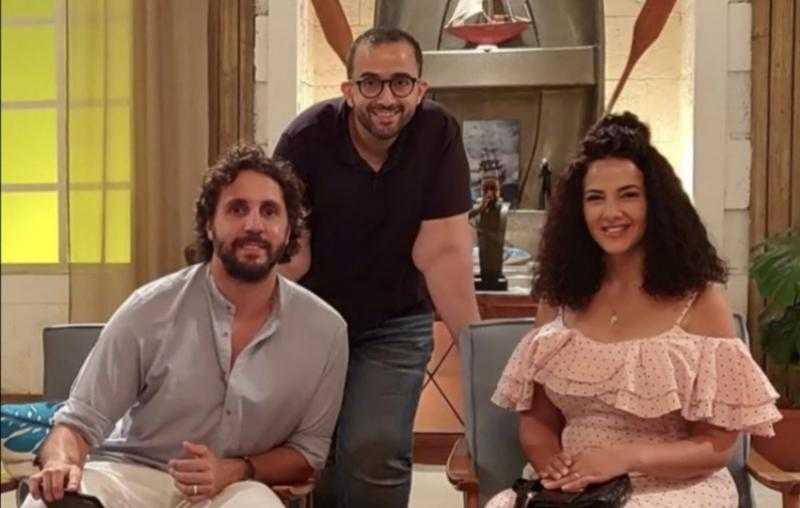 هشام ماجد يطل على متابعيه من كواليس «تسليم أهالي»