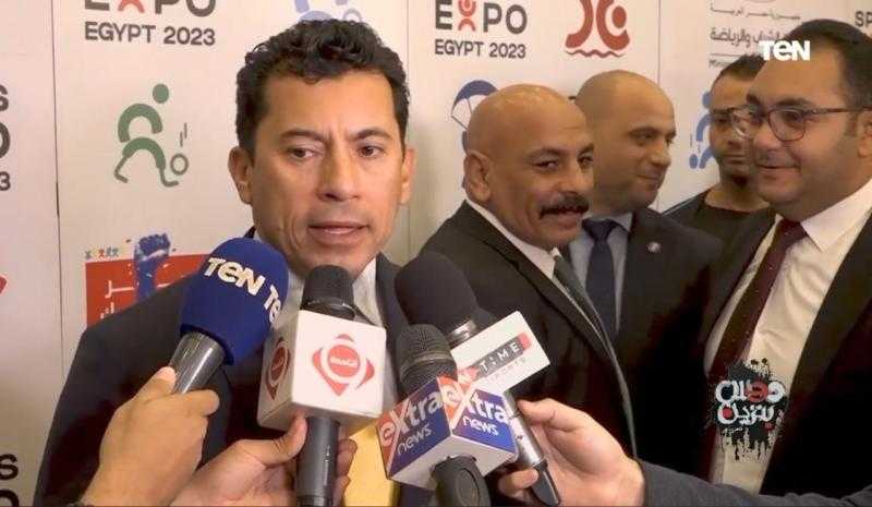 وزير الرياضة: هو ده حلمي اللي كان نفسي أحققه