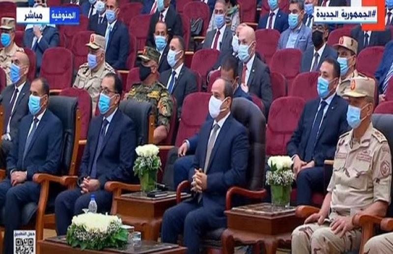 بث مباشر.. السيسي يفتتح مشروعات مجمع الإنتاج الحيواني والألبان بالسادات