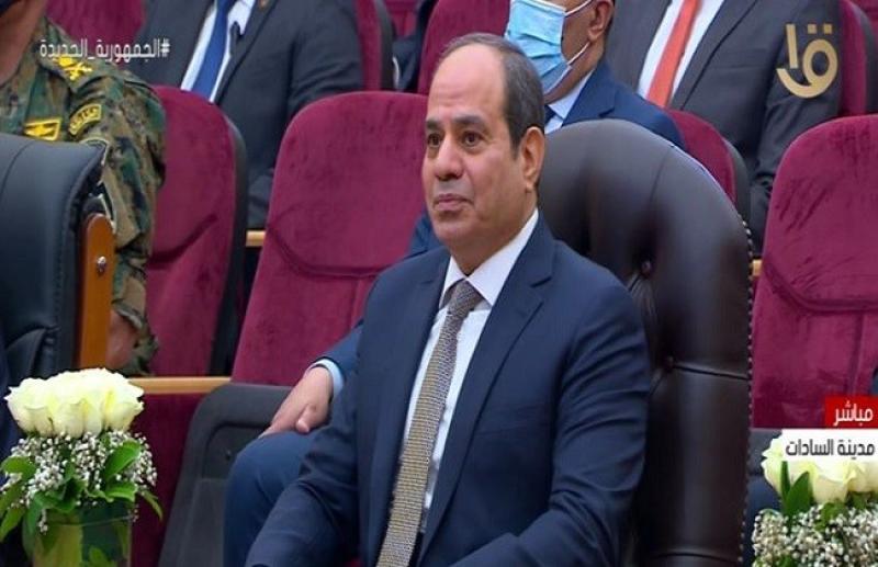 السيسي: البلد توقفت 50 عامًا عن التفكير والبناء