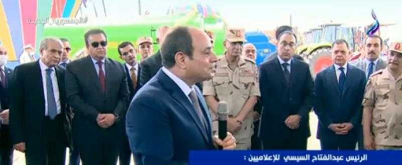 السيسي يوجه رسالة هامة إلى وسائل الإعلام - فيديو