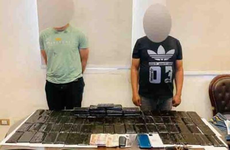ضبط شخصين بحوزتهما 9 كيلو حشيش بالقاهرة
