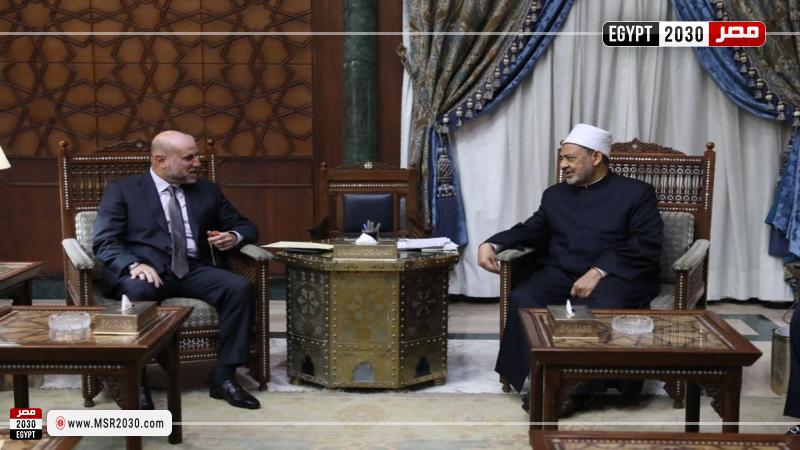شيخ الأزهر ومستشار الرئيس الفلسطيني