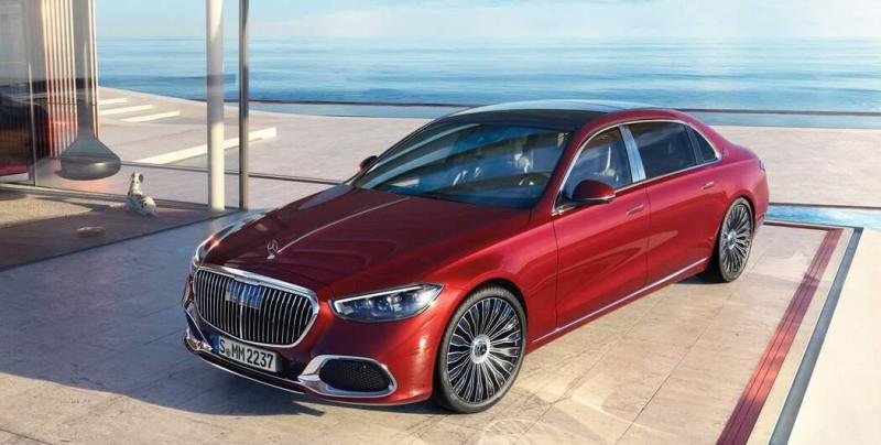 مرسيدس مايباخ S580 موديل 2022.. سيارة ألمانية بموتور قوي 4000 سي سي