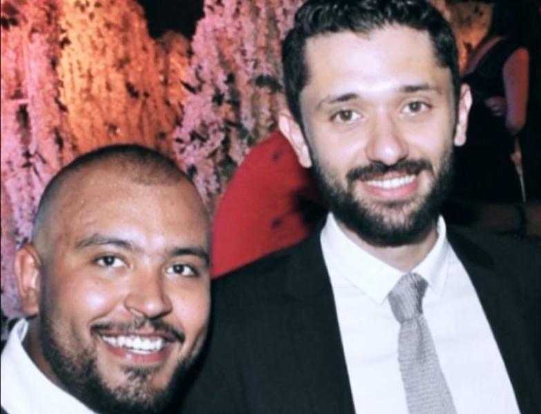 مصطفى بسيط يحتفل بعيد ميلاد كريم محمود عبد العزيز| «صور»