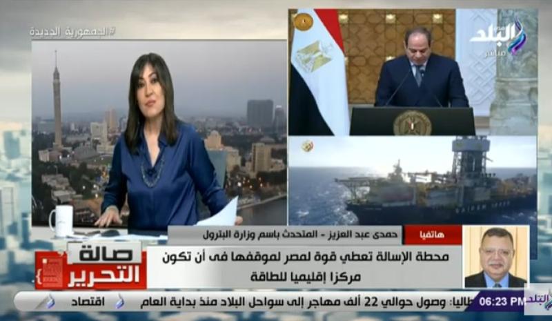مداخلة هاتفية لمتحدث وزارة البترول مع صدى البلد