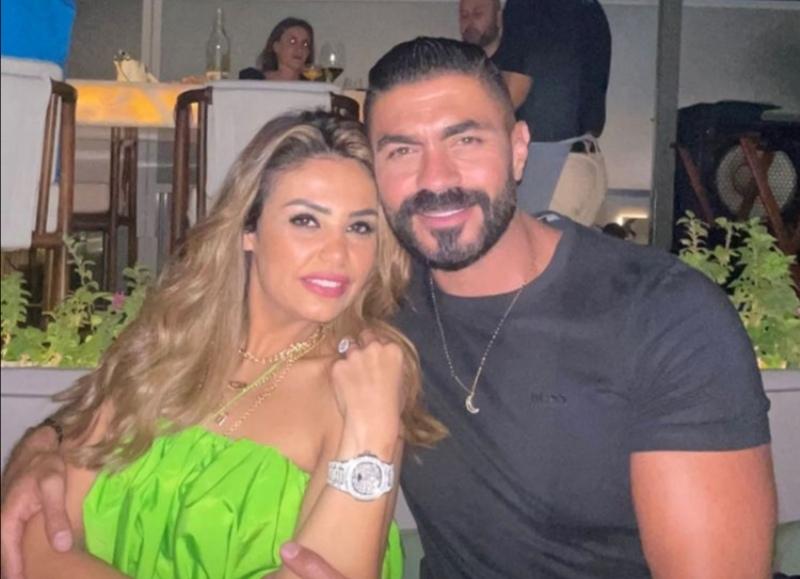 خالد سليم وزوجته 