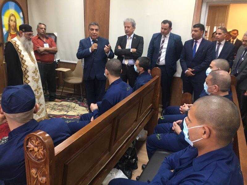 وفد المجلس القومي لحقوق الإنسان يتفقد مركز الإصلاح والتأهيل «بدر»