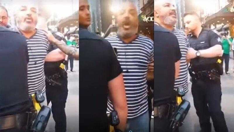 فيديو.. لحظة القبض على الإخواني الهارب بهجت صابر من قبل الشرطة الأمريكية