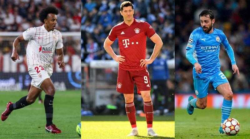 موقف برشلونة من التعاقد مع ليفاندوفسكي وكوندي وسيلفا