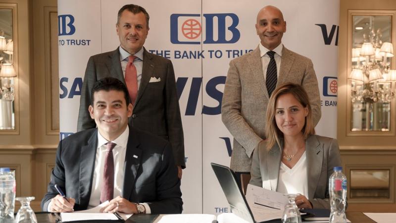 تعاون بين «فيزا» و«CIB»