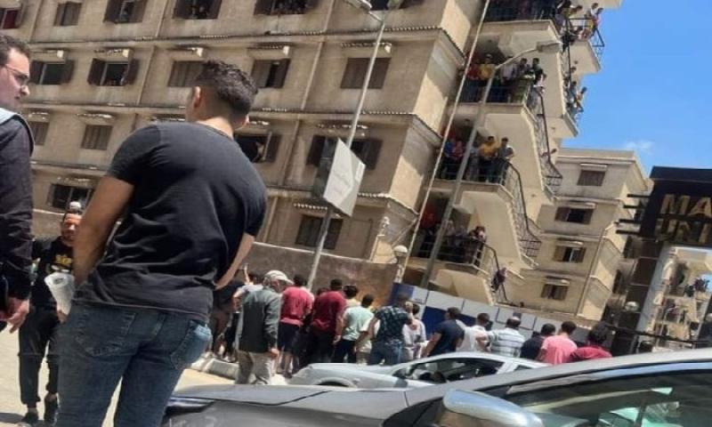 حادث المنصورة اليوم
