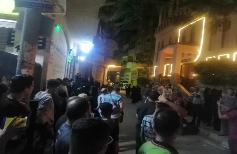 تشييع جنازة فتاة المنصورة 