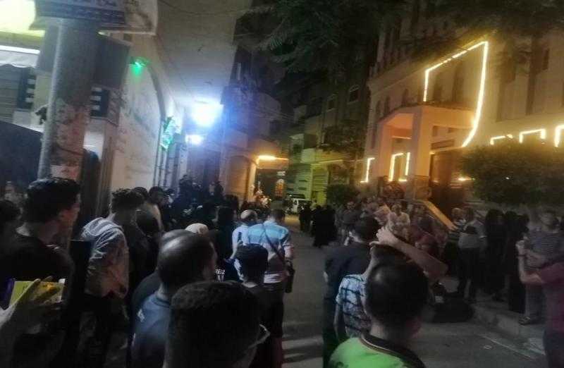 تشييع جنازة فتاة المنصورة لمثواها الأخير بمقابر الأسرة بالمحلة