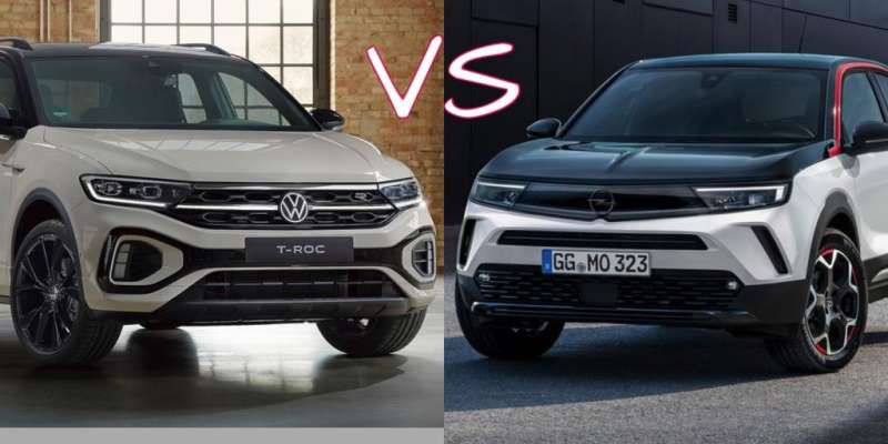 أوبل موكا وفولكس فاجن T-Roc موديل 2022