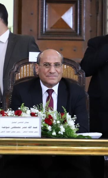 القاضى عبد الله عمر شوضه رئيس محكمة النقض-مجلس القضاء الأعلى 