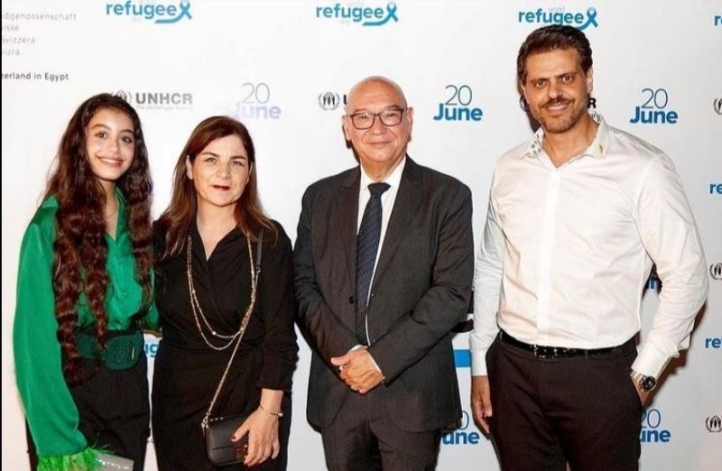طارق صبري في الفعالية الدبلوماسية ليوم اللاجئ العالمي