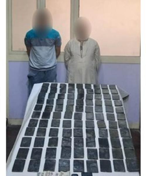 ضبط 100 طربة حشيش بالإسكندرية