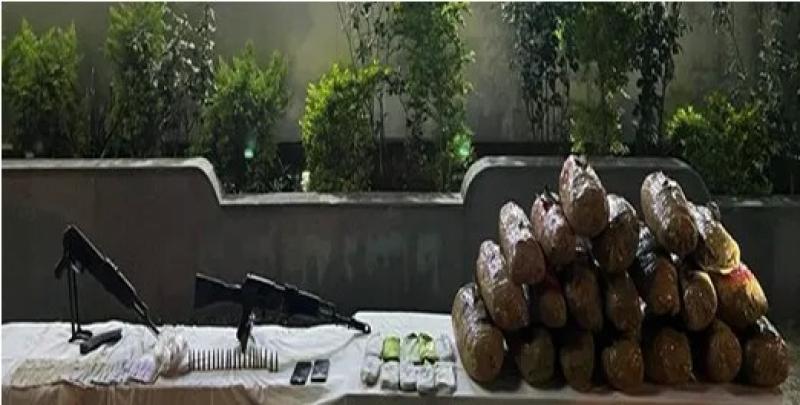 ضبط تشكيل عصابي مسلح بحوزتهم 8 كيلو حشيش وبانجو