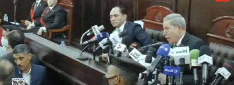 بث مباشر.. المتهم بقتل نيرة أشرف يدلي بشهادته أمام الجنايات