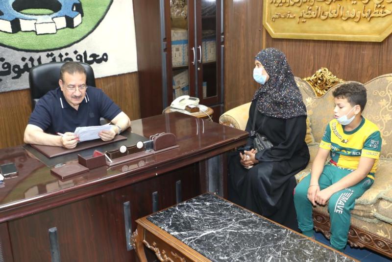 محافظ المنوفية 