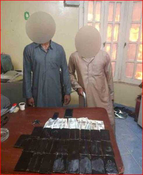 ضبط تاجري حشيش بالبساتين