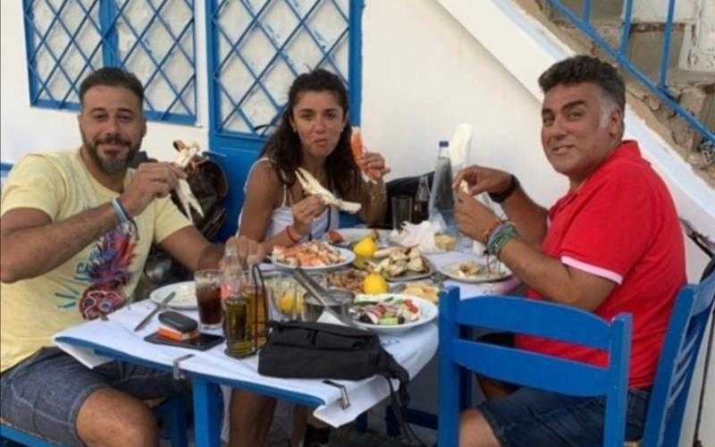 غادة عادل تحتفل بعيد ميلاد تامر حبيب.. وهذه رسالتها له