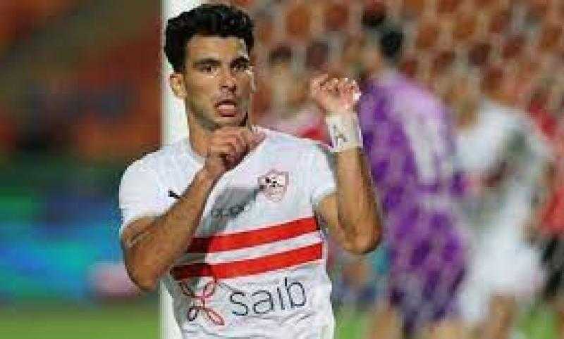 زيزو يسجل الهدف الثالث للزمالك في مرمى سيراميكا كليوباترا