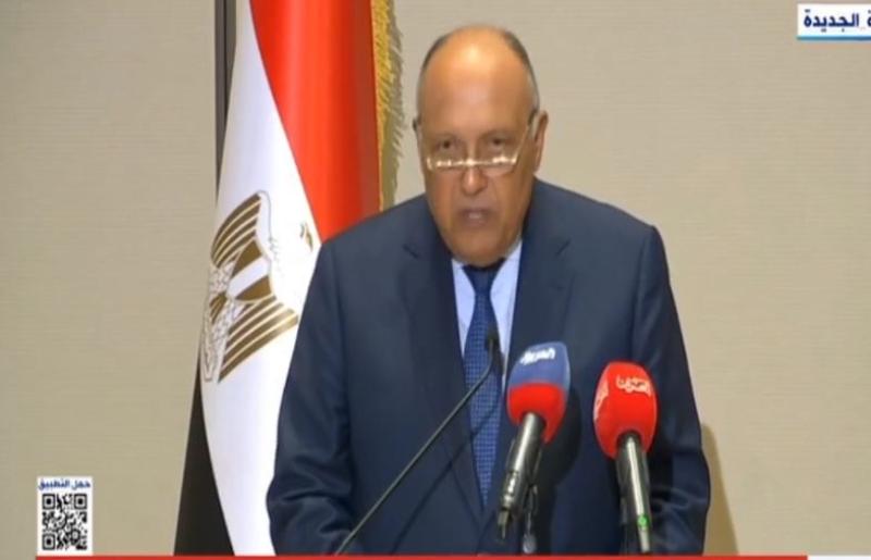 وزير الخارجية: بحثنا سبل مكافحة الإرهاب ومنع تمويله مع البحرين