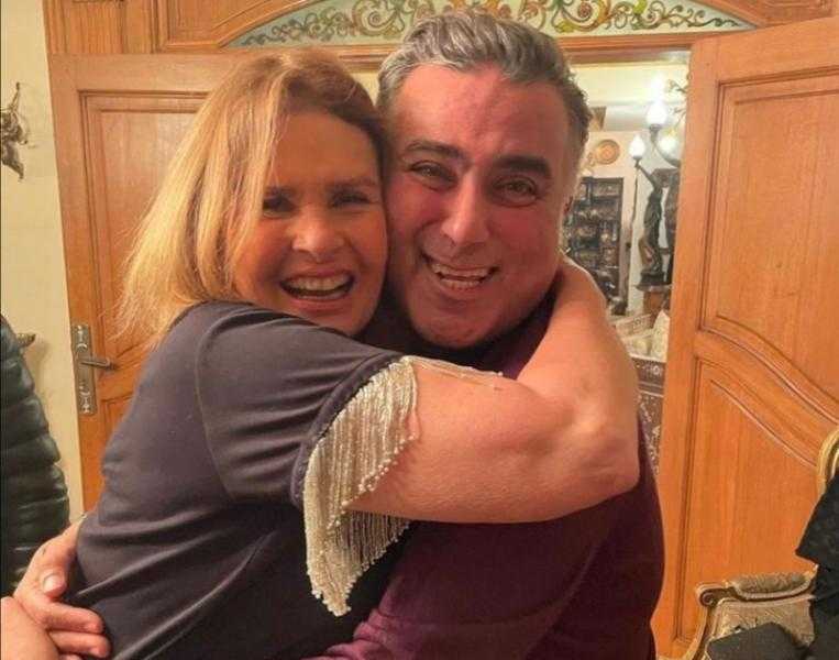 تعرف على رسالة يسرا لـ تامر حبيب في عيد ميلاده.. «صور»