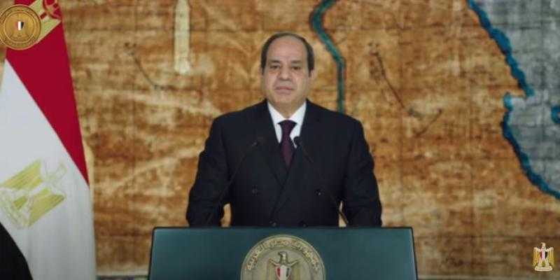 السيسي: روح ثورة 30 يونيو مازالت نبراس عملنا اليوم.. فيديو