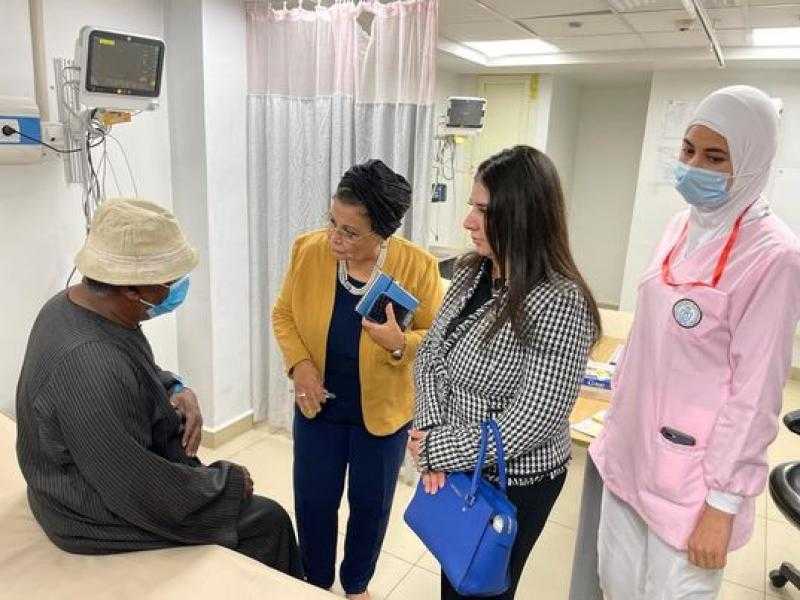 «وفد صحة النواب» يتفقد مستشفى الحياة بـ بورفؤاد