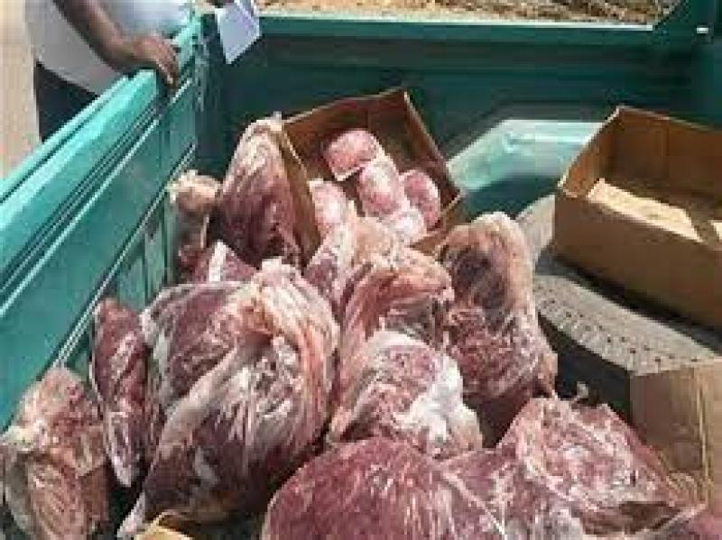 ضبط لحوم مجهولة المصدر