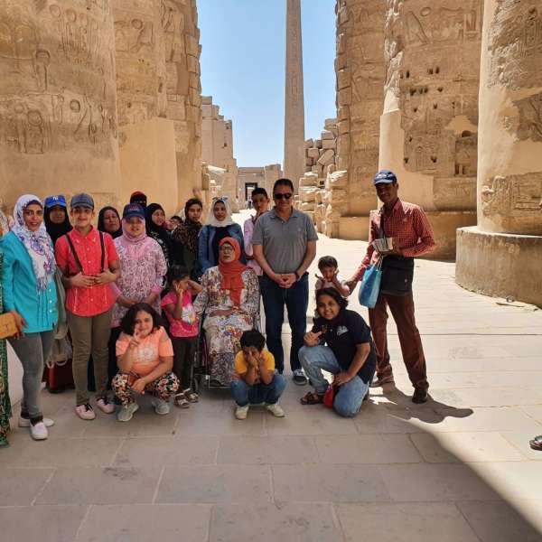 أثناء التفقد المناطق الاثرية