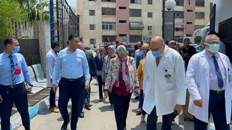 «وفد صحة النواب» يزور مستشفى دار صحة المرأة ببورسعيد