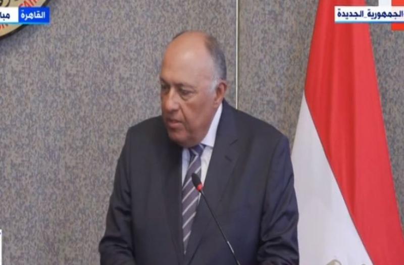 سامح شكري يحذر من مخاطر استمرار الأزمة  الروسية الأوكرانية