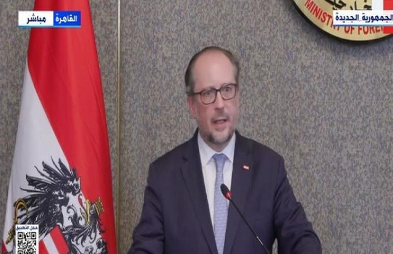 وزير خارجية النمسا: نتفق مع وجهة النظر المصرية في حل الأزمة الليبية