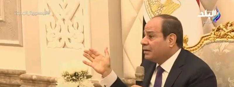 الرئيس السيسي: سنفتتح عددا ضخما من الجامعات الأهلية خلال سبتمبر المقبل.. فيديو