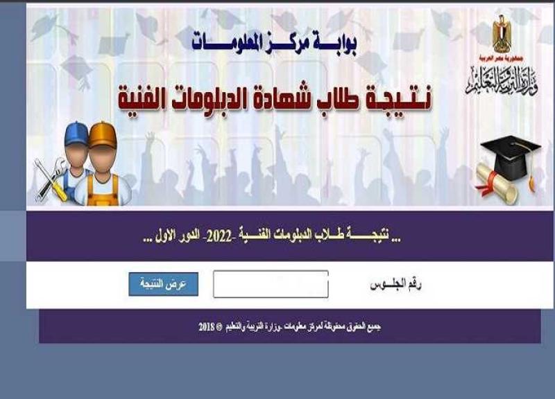 الآن رسميًا.. رابط نتيجة الدبلومات الفنية لمختلف المحافظات 