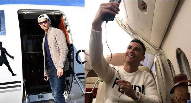 كريستيانو رونالدو يعرض طائرته الخاصة للبيع.. «مش هتصدق السبب»
