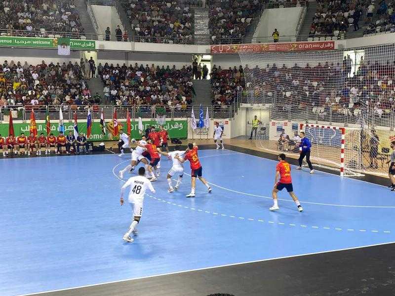 كرة يد .. منتخب مصر يخسر من إسبانيا ويحصل على ميدالية فضية في ألعاب البحر المتوسط