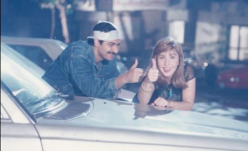 نادية الجندي وياسر جلال 