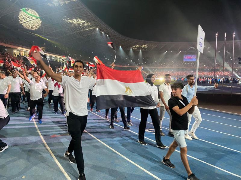 البعثة المصرية في دورة ألعاب البحر المتوسط