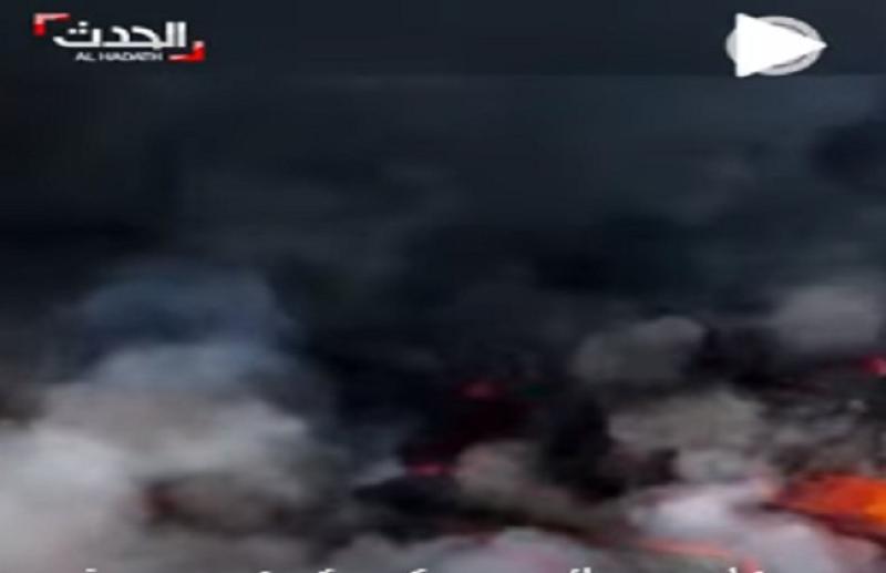 أثار دمار لحرائق ضخمة في ميكولاف الأوكرانية «فيديو»