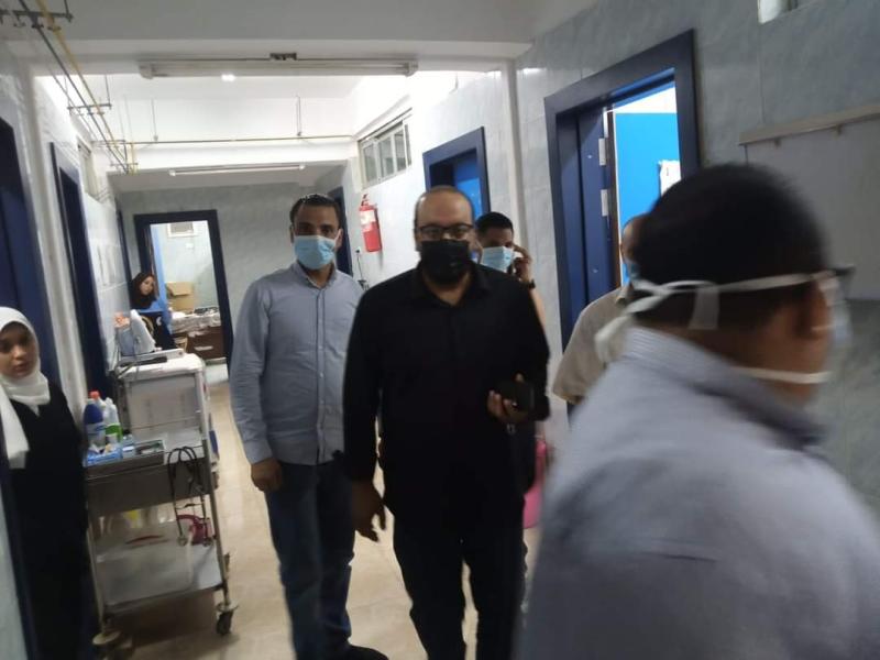 مرور بمستشفى حميات نجع حمادي 