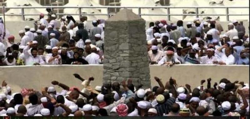 رمي الجمرات 