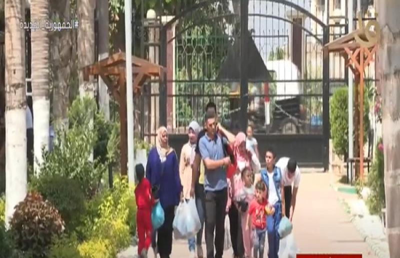 القناطر الخيرية الخيار الأول للمواطنين للاحتفال بالعيد.. «فيديو»