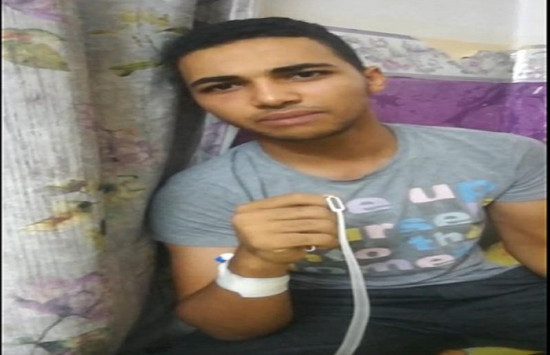 بعد سقوطه من أعلى مسجد عقب صلاة العيد.. «طالب سوهاج» يكشف تفاصيل الواقعة - فيديو